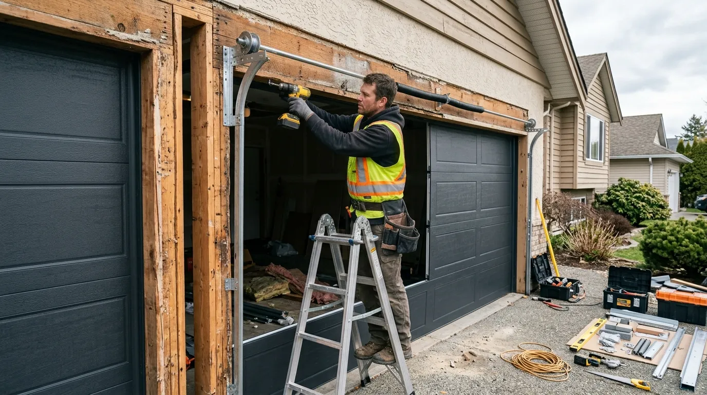 New Garage Door Installation for North Bergen Homes in Jersey City