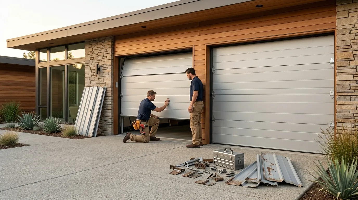 New Garage Door Installation for Secaucus Homes in Jersey City