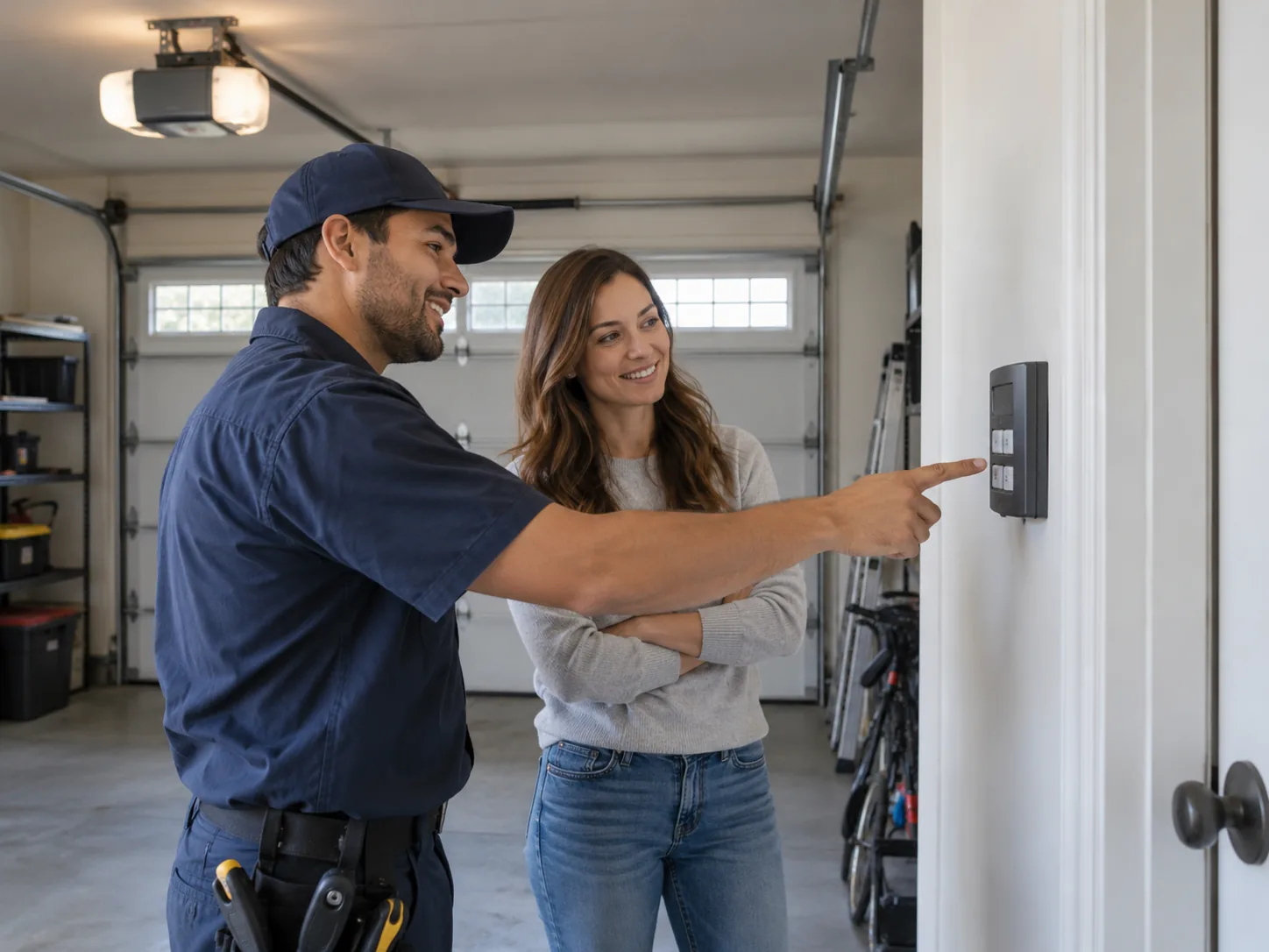 Opener Repair for Hoboken's 1970s Garages in Jersey City