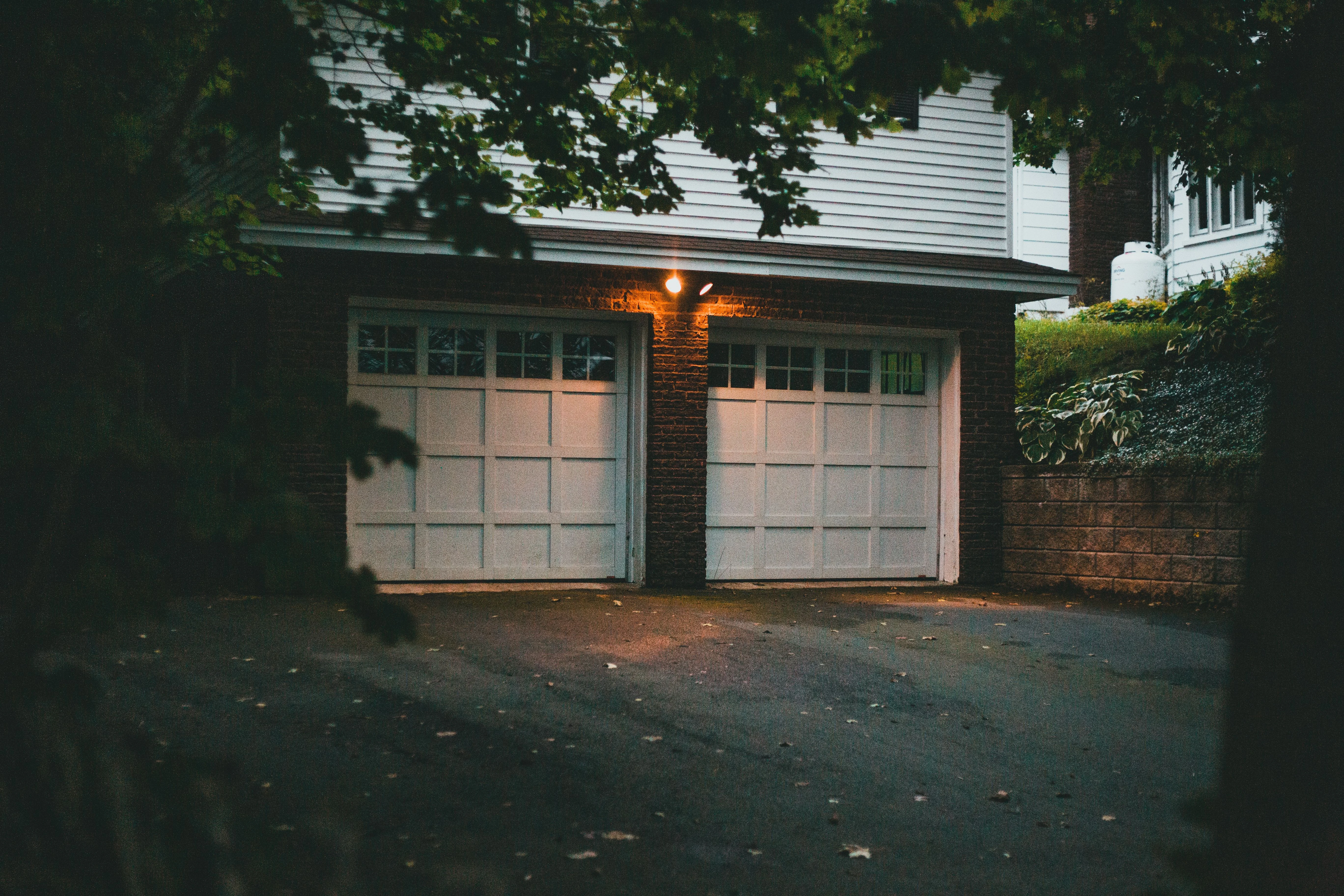 Residential garage door in Jersey City