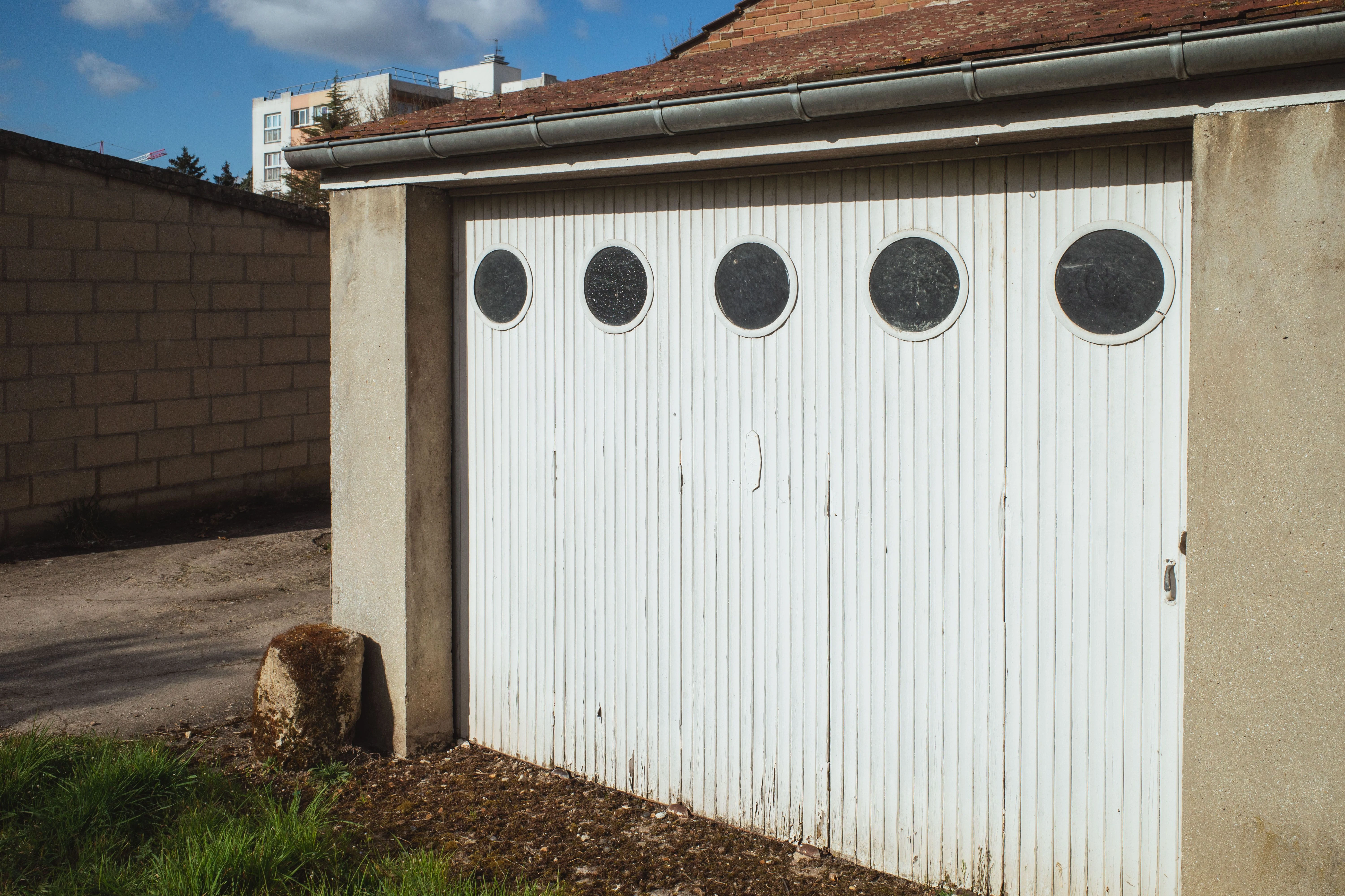Residential garage door in Jersey City